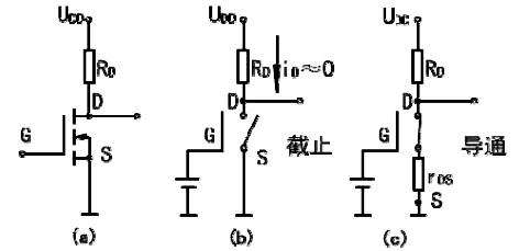 MOS管開關電路圖