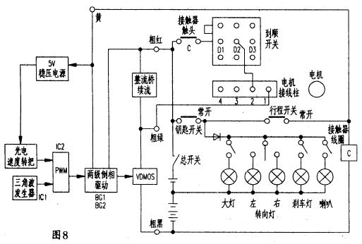 電動自行車控制器電路