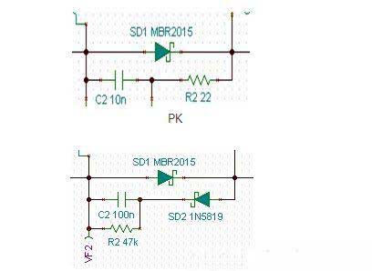二極管 尖峰 吸收電路