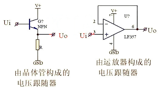 運(yùn)放電壓跟隨器 電路