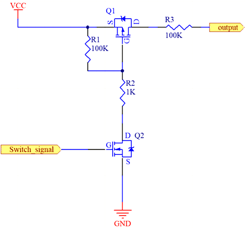 MOS管負載開關電路