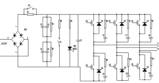 變頻器 硬件電路 原理