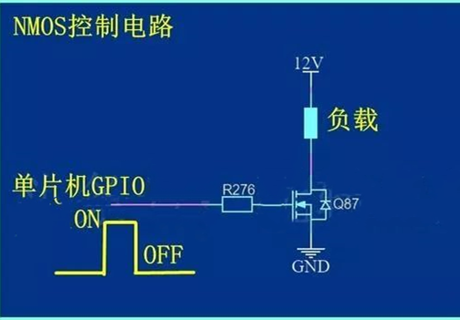 單片機 驅動 MOS管