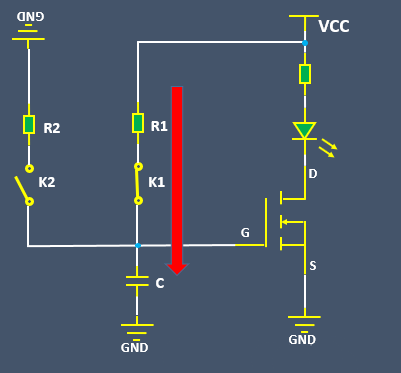 mos管 led 調光電路