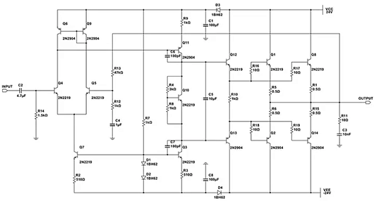 OCL功放電路