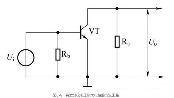 單個晶體管電壓放大電路