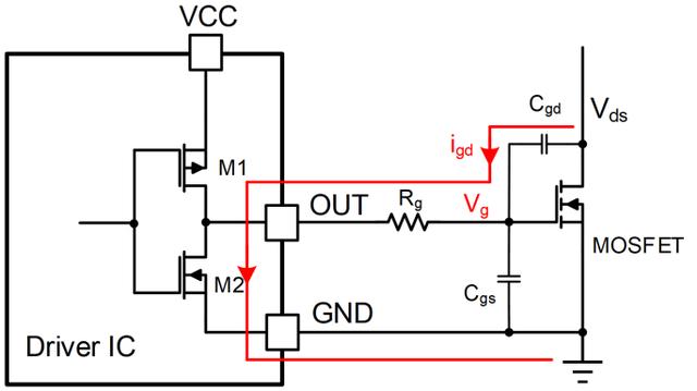 MOSFET驅(qū)動電路 誤開通